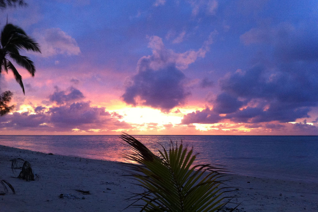 Aitutaki Lagoon Cruise – Sonnenuntergang | SOMEWHERE ELSE