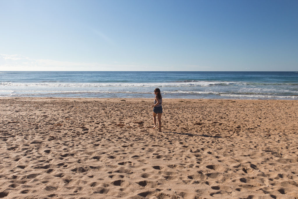 Reiseerfahrungen Freiheit – Lauf am Strand in Australien | SOMEWHERE ELSE